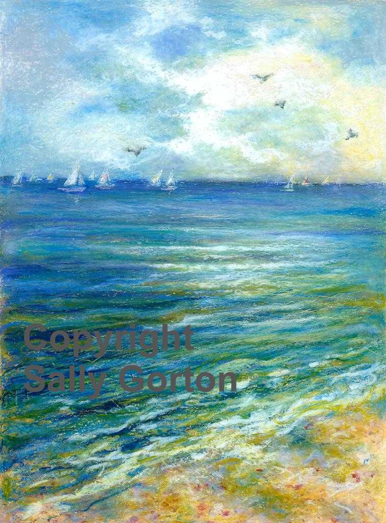 A perfect day for sailing.